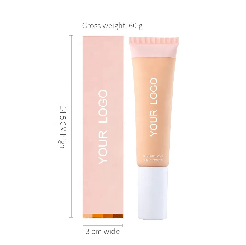 Full Coverage Face Makeup Liquid Foundation BB Whitening Cream 32 Colors Matte Liquid Foundation