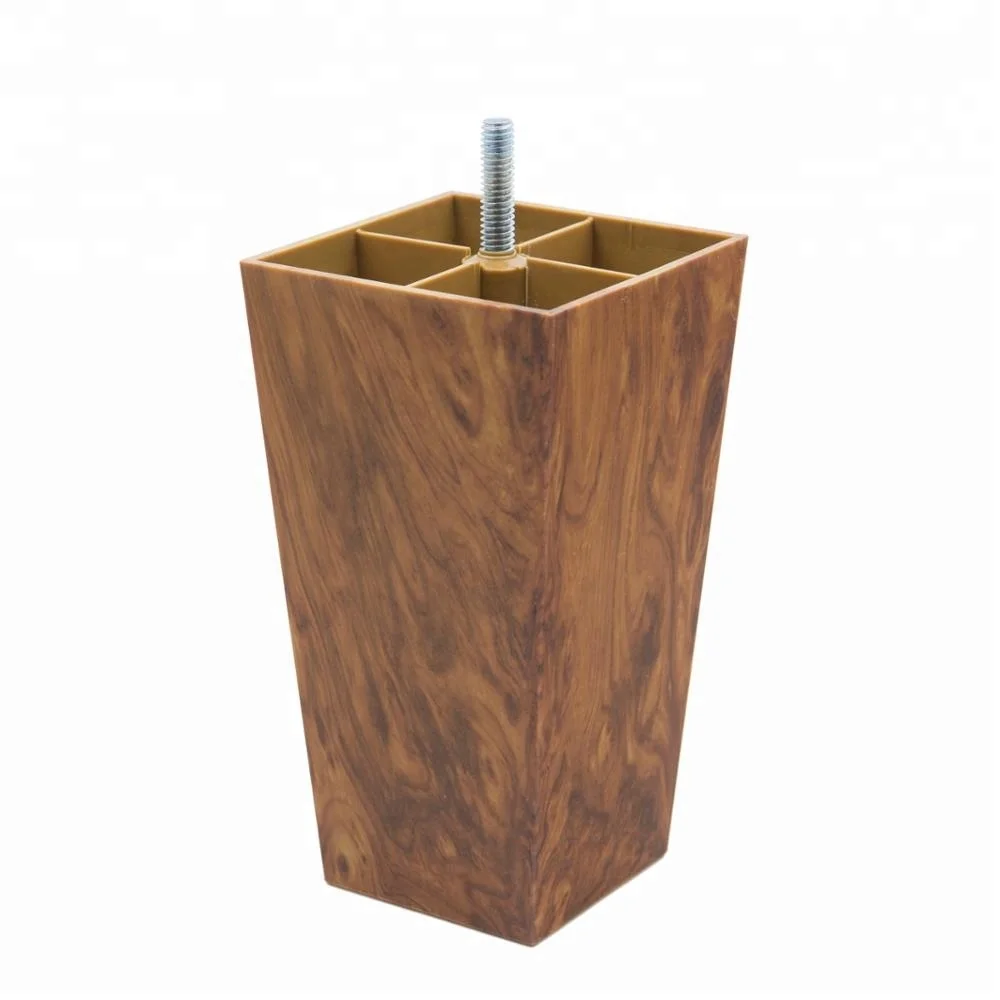 83*58*155mm Plastic Square Replacement Furniture Sofa Legs Modern Sofa Leg For Bedroom