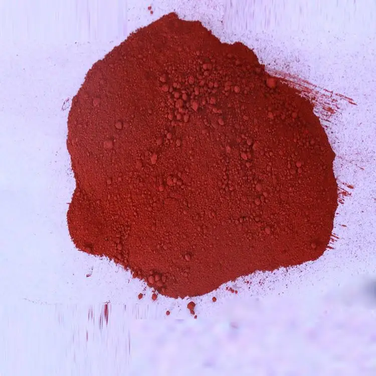 Красный порошок оксида железа для терраццо или асфальта