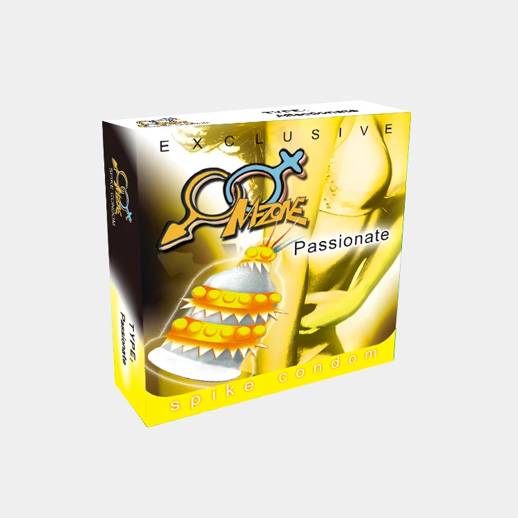 Men Latex Ribbed Delay  Print Logo Designs OEM Customization Spike condoms  Finger  famale Condoms