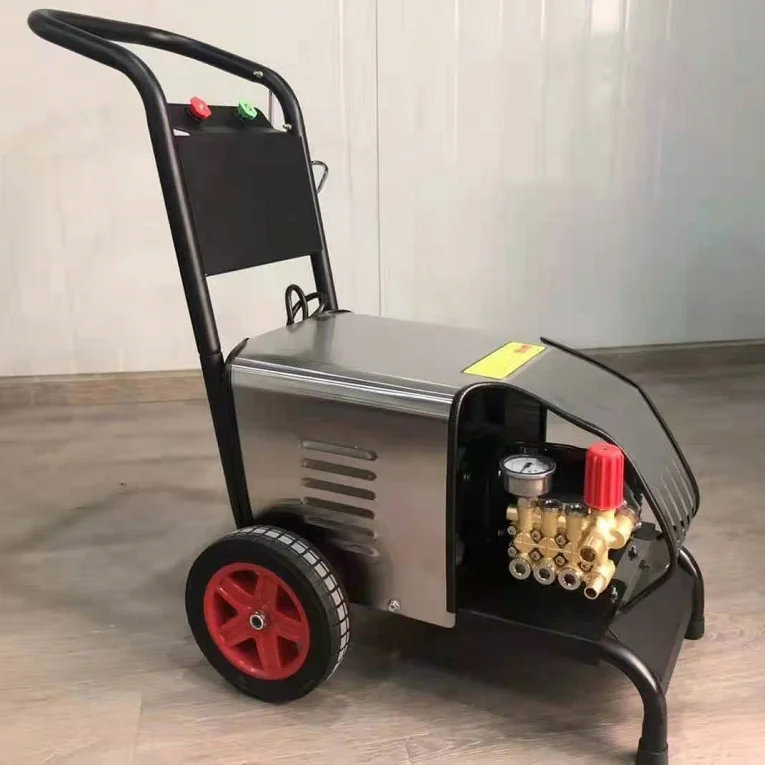 2KW Commercial Car Washing Machines High Pressure Washer Driveway Attachment Industrial Car Washing Equipment 40 220V Wash Pump