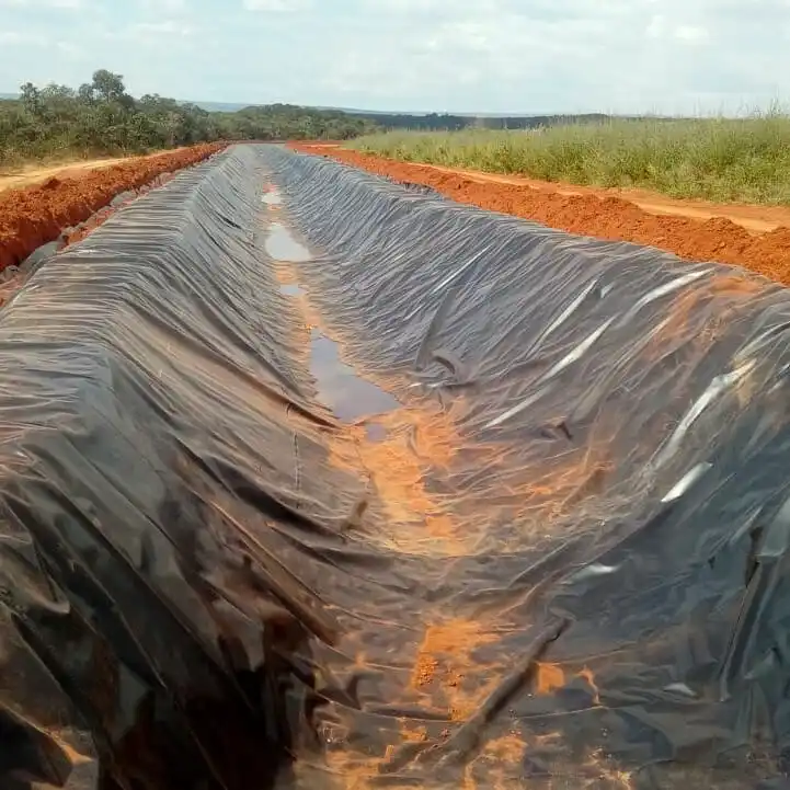 Factory direct wholesale high density polyethylene  geomembrane geomembrane for greenhouse anti-seepage  geomembranes