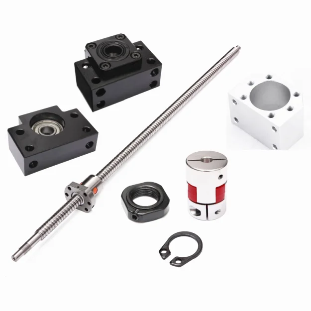 C7 ballscrew SFU2505 SFU2510 for Plastic extruder with length 4000mm