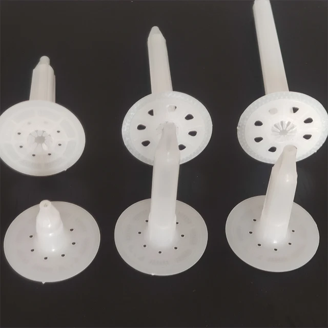 One-piece thermal insulation plastic insulation nail
