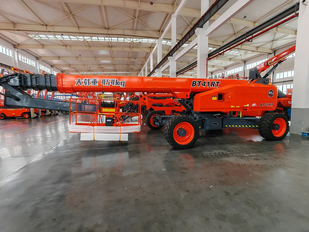 China Best Brand BT44RT Aerial Work Platform 44m Lifting Height Construction Access With German Engine