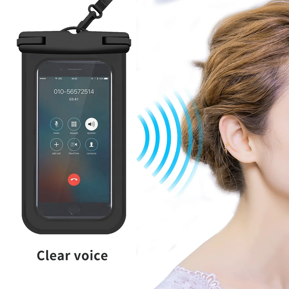 High Quality Universal Mobile Dry Bag Swimming Waterproof Phone Cases For Smartphone Waterproof Pouch