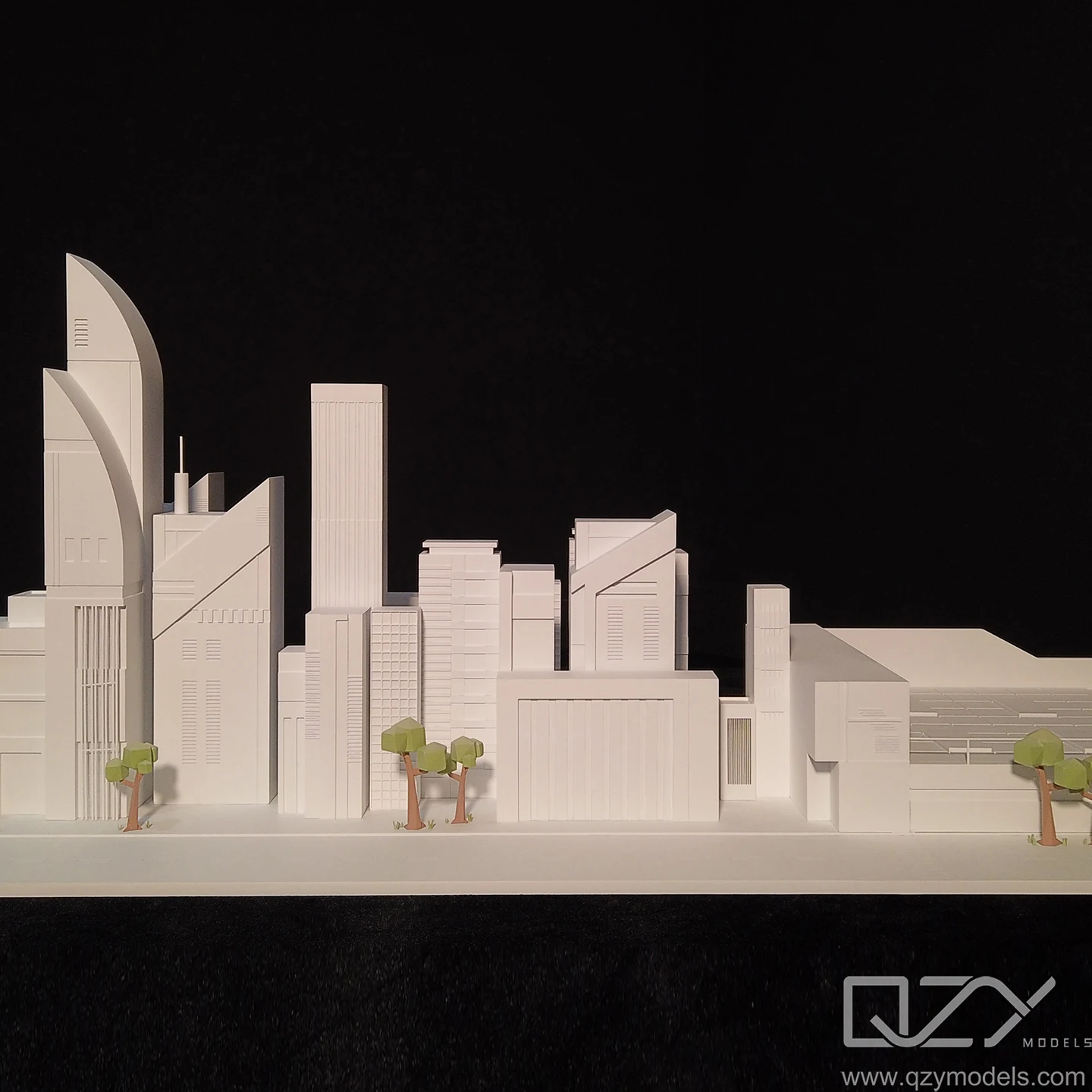 Modern Design Style 3D Printed House-Concept City Gift Model with 3D Model Design Capability