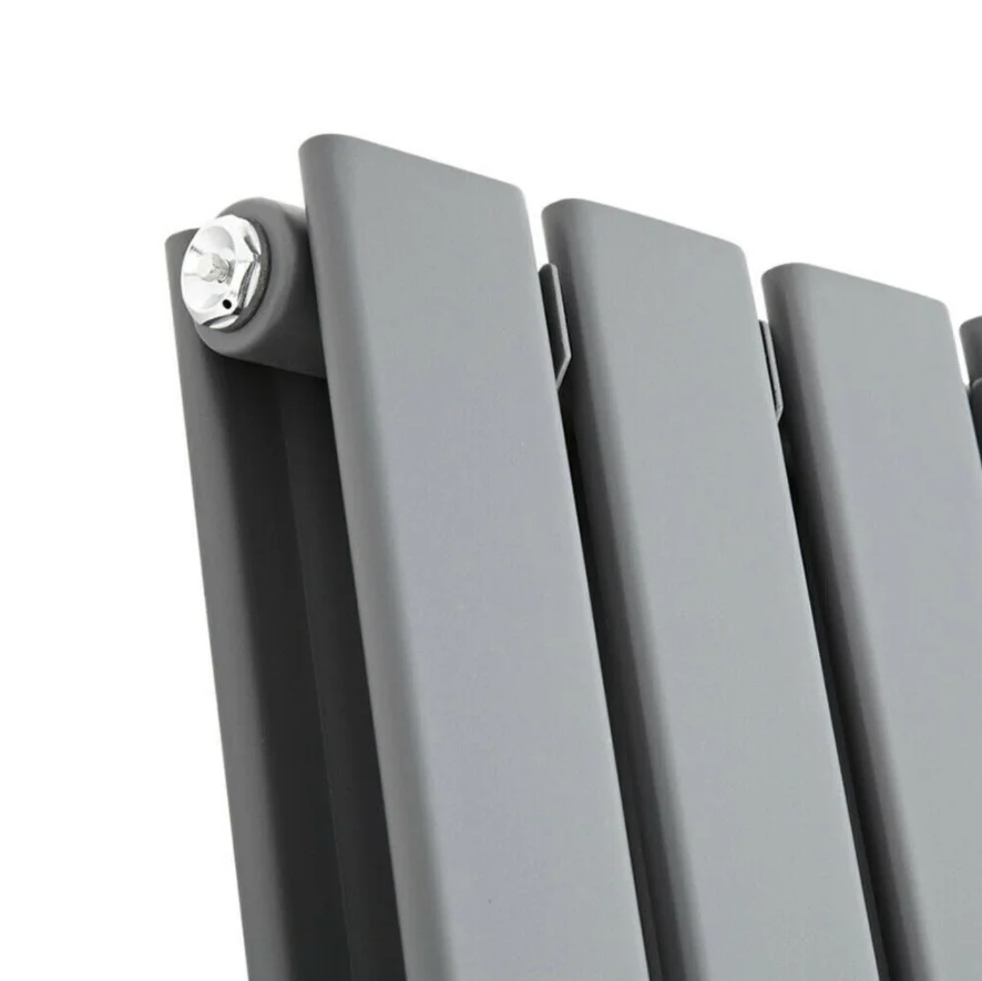 Designer radiator household type flat tube water heating, plumbing or electric option