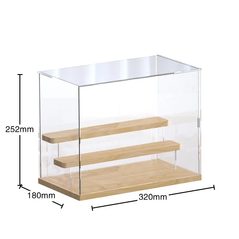 2024 wholesale anime figure sexy display case- Transparent, Sturdy Doll Organizer