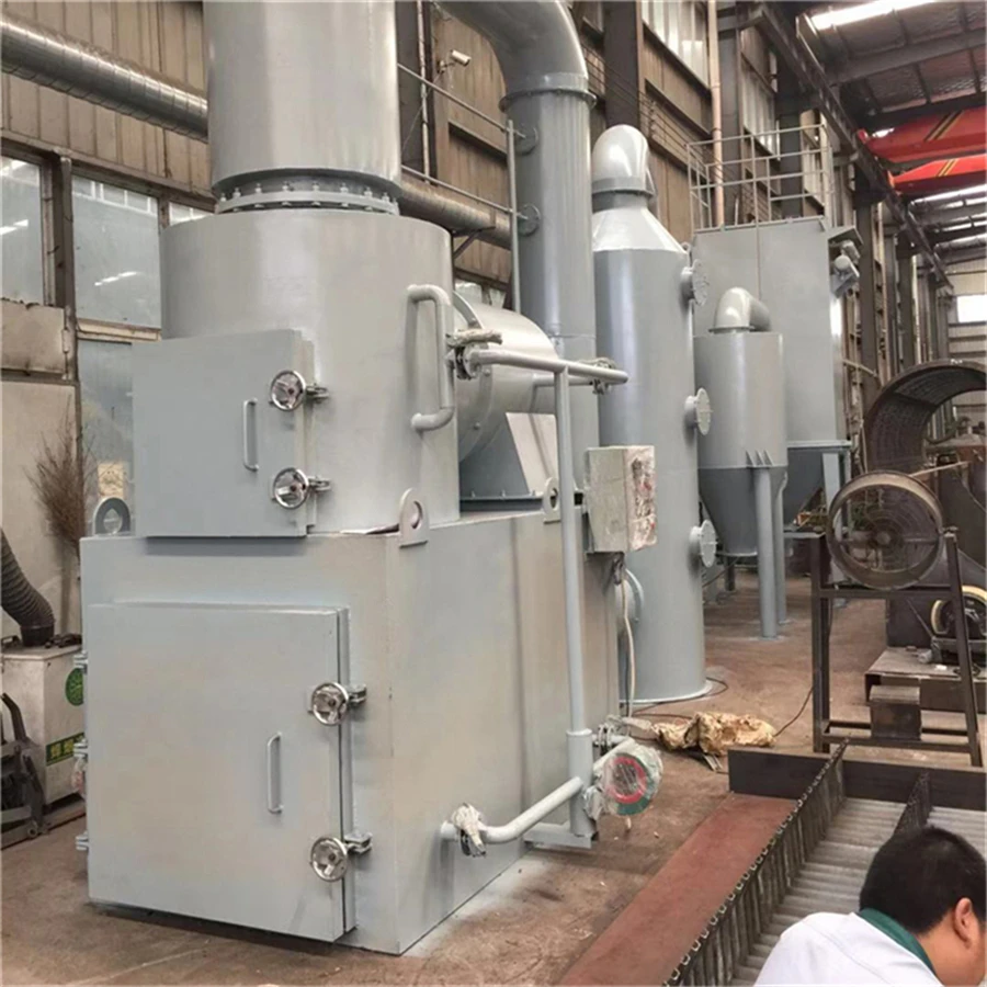 Garbage Small Scale Solid Waste Incinerator Burning Rotary kiln for Medical Waste