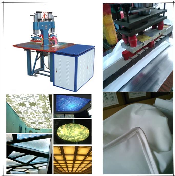 5kw Double Heads High Frequency Welding Machine Welding Equipment For PVC Stretch Ceiling