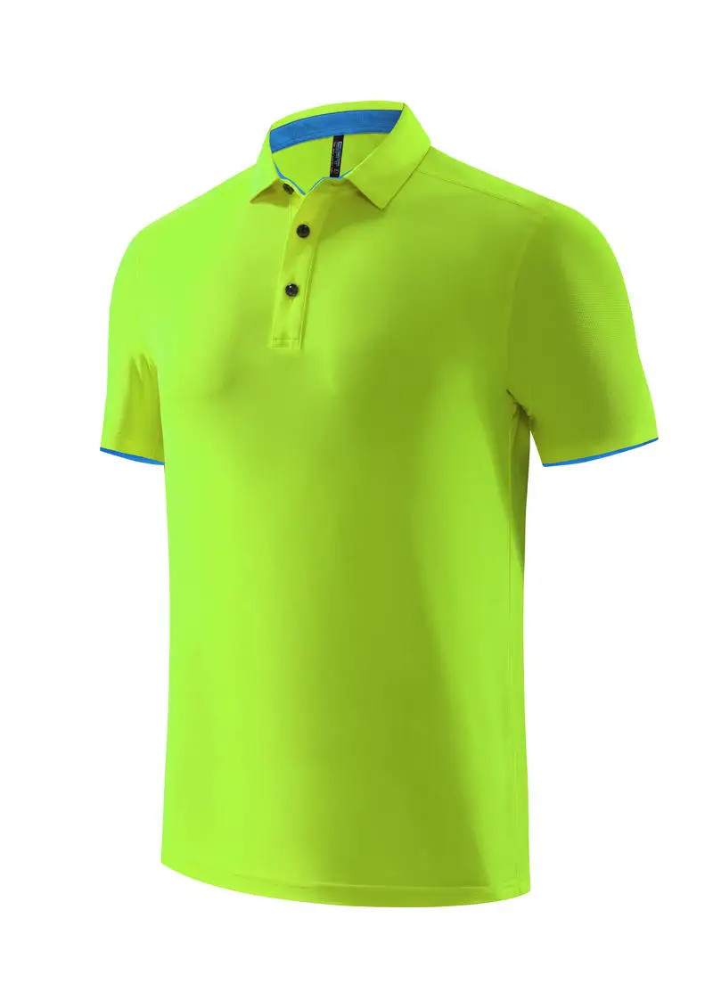 Custom High Quality 92% Polyester 8% Dry Fit Sports Polo Shirt Print Sport Polo Men t Shirts