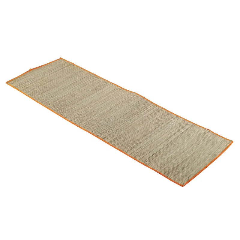 66112#cheapest rice straw mat outdoor woven straw beach mat
