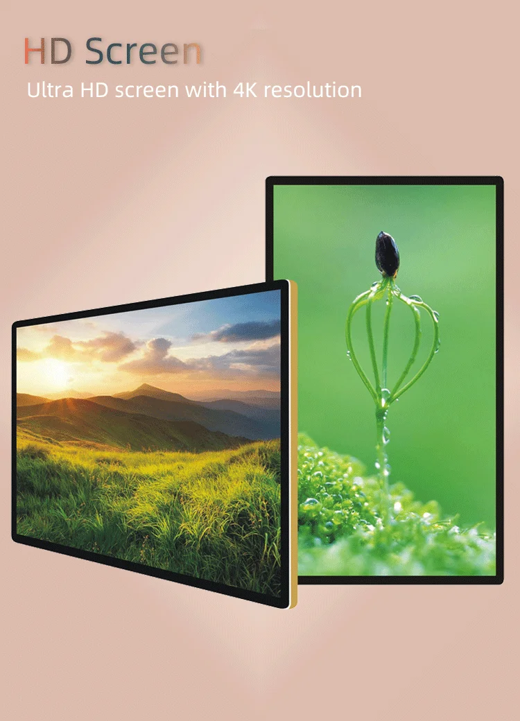 Display screen factory production showroom display advertising restaurant retail display screen