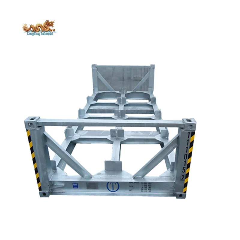 20 футов 40 плоская стойка для морского грузового контейнера крепежный Поворотный замок ящик хранения