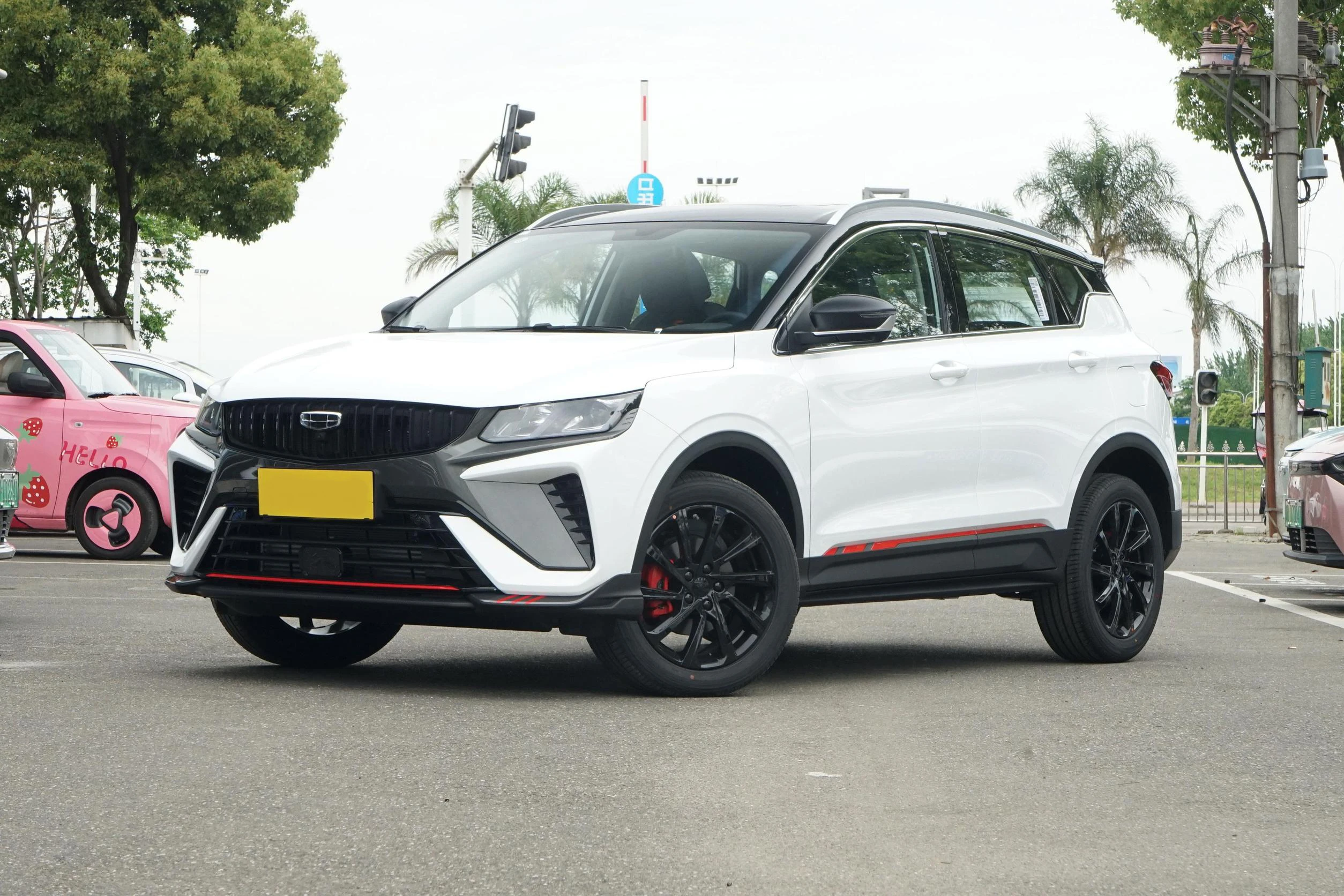 Gelly Geely Coolray 2024 новые автомобили автомобильный внедорожник 4x4 небольшой бензиновый автомобиль низкая цена газовый бензин дешевые китайские для взрослых мини