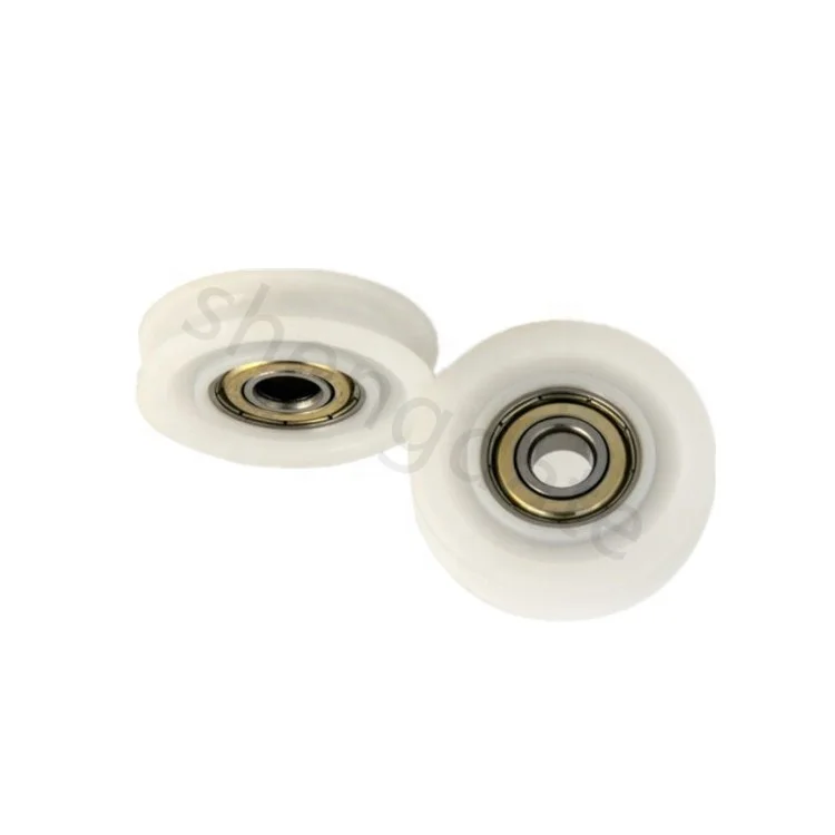 Supply Glass Gate Roller Wheel Pulley Guide For Sliding POM Plastic Slide Window Roller