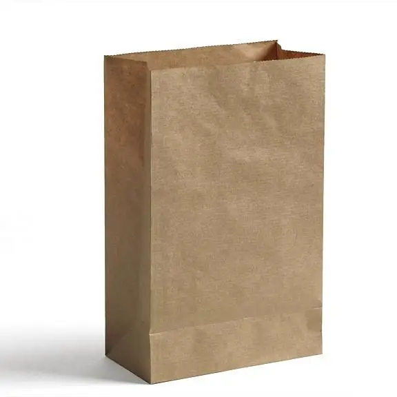 
customized clothes kraft paper sack in different color 