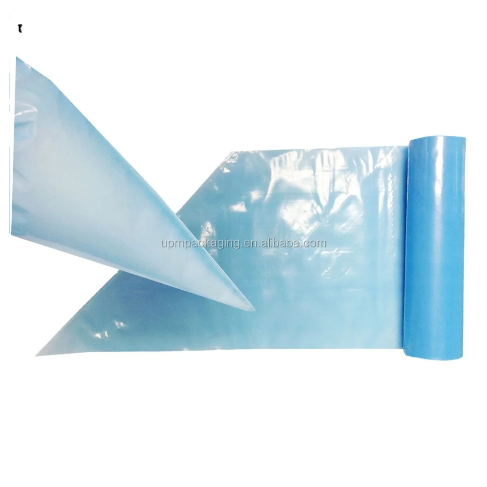 Disposable degradable food grade plastic LDPE pastry bag