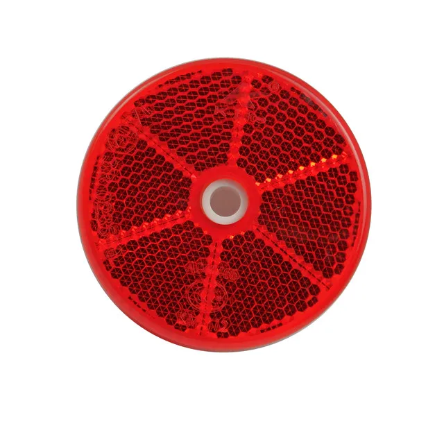 K-LITE Plastic reflective reflex reflector 60mm round reflectors