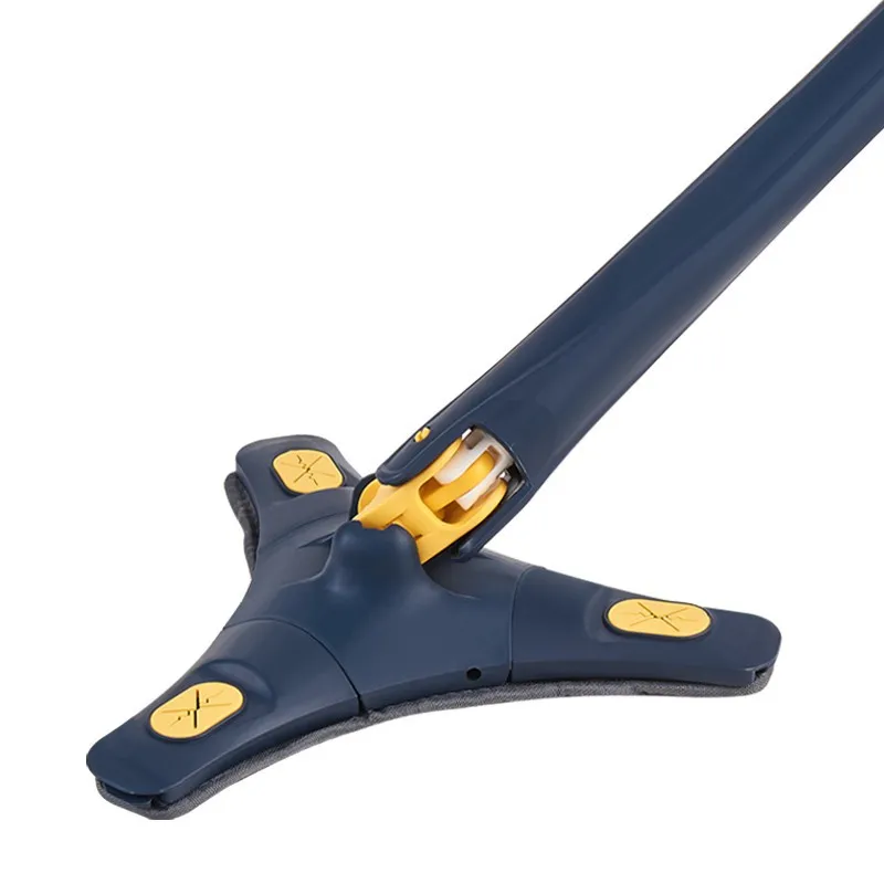 Floor Car Window Rotary Dust 360 Rotation mop Telescopic Retractable Lazy Cleaning Mop Rotatable Triangle Flat Mop