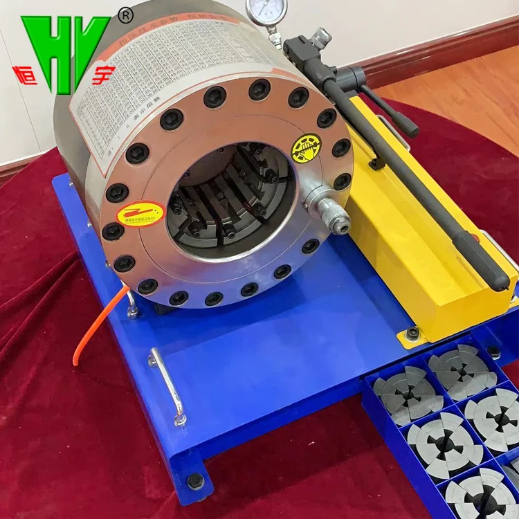 Press For Hydraulic Hoses Used Best Quality Portable Manual Hydraulic Hose Crimping Machine
