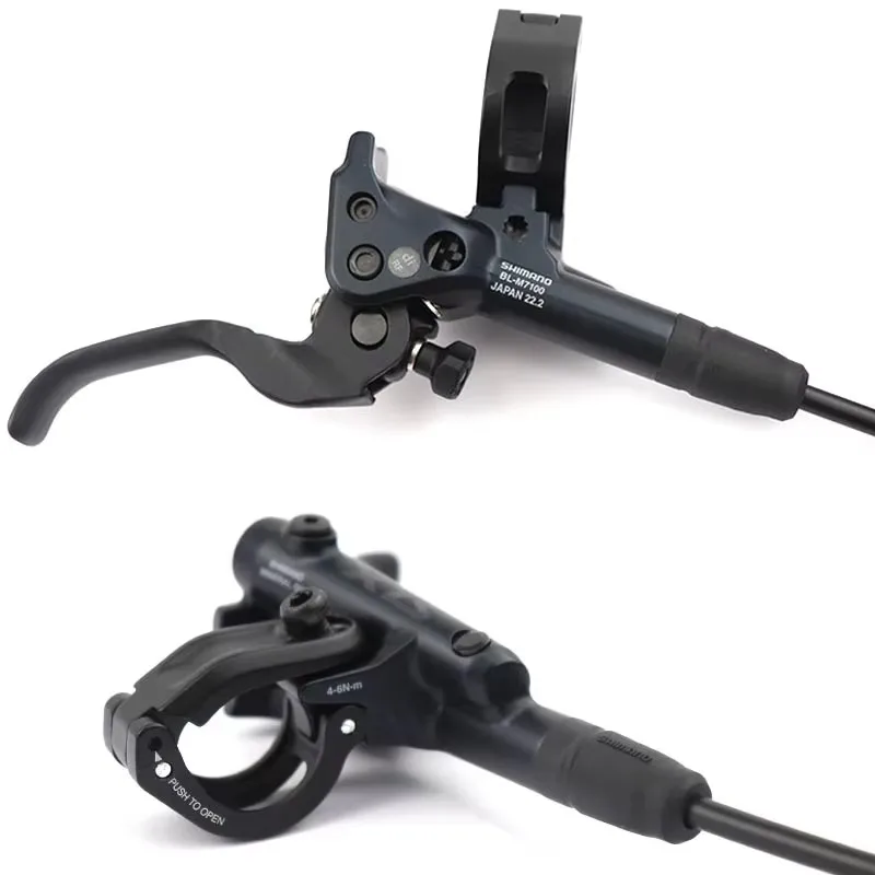 Гидравлический дисковый тормоз Shimano SLX M7120 (4 поршня) и M7100 (2 для горного велосипеда (MTB) комплект длина тормозных шлангов 800/900/1500/1600 мм левый правый