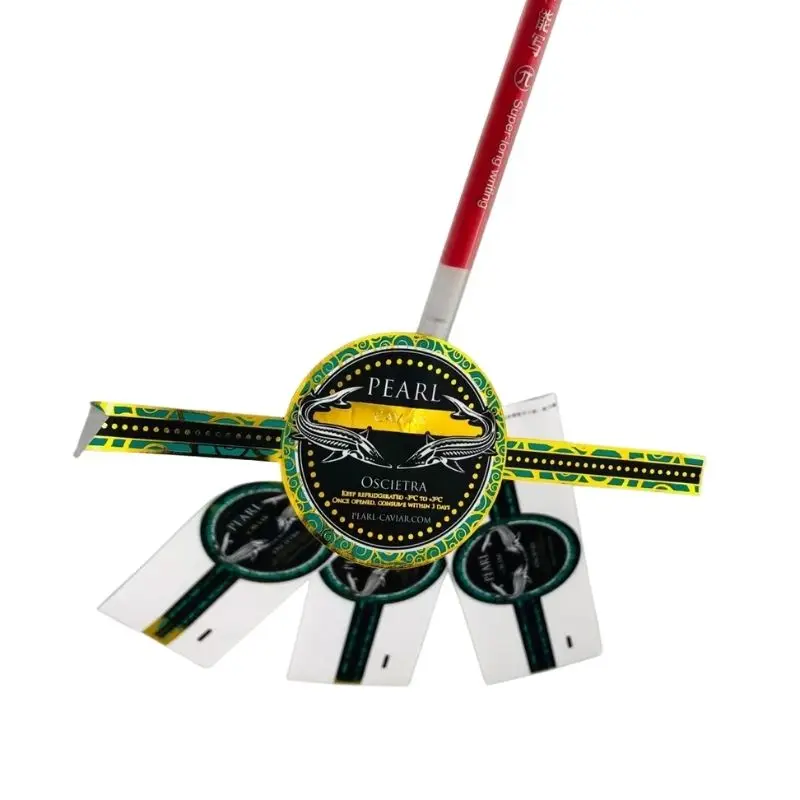 High Quality Luxury Printing Roll Waterproof Thermal Sticker Paper Plain Thermal Label Rolls Cable Label Wrapsafety Test Label