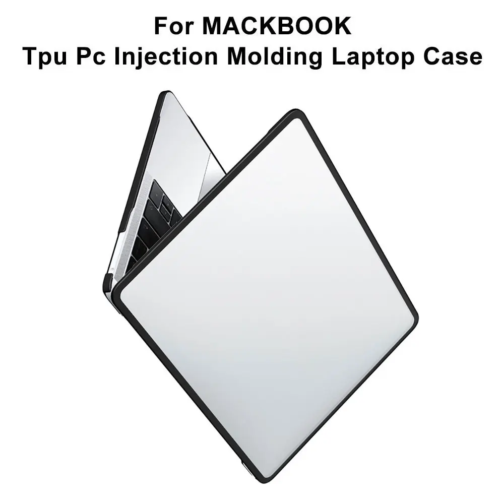 Injection PC TPU Clear Colourful Transparent Notebook Laptop Case Cover For Macbook Air 15 Pro 14