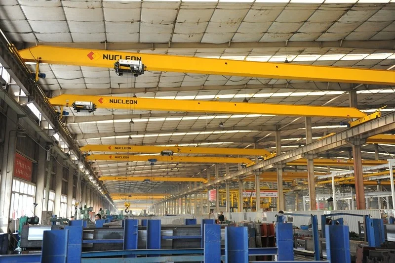 European Type EOT Single Girder Steal Cable Hoist lifting 5 ton 10 ton 16 ton European Bridge Cranes