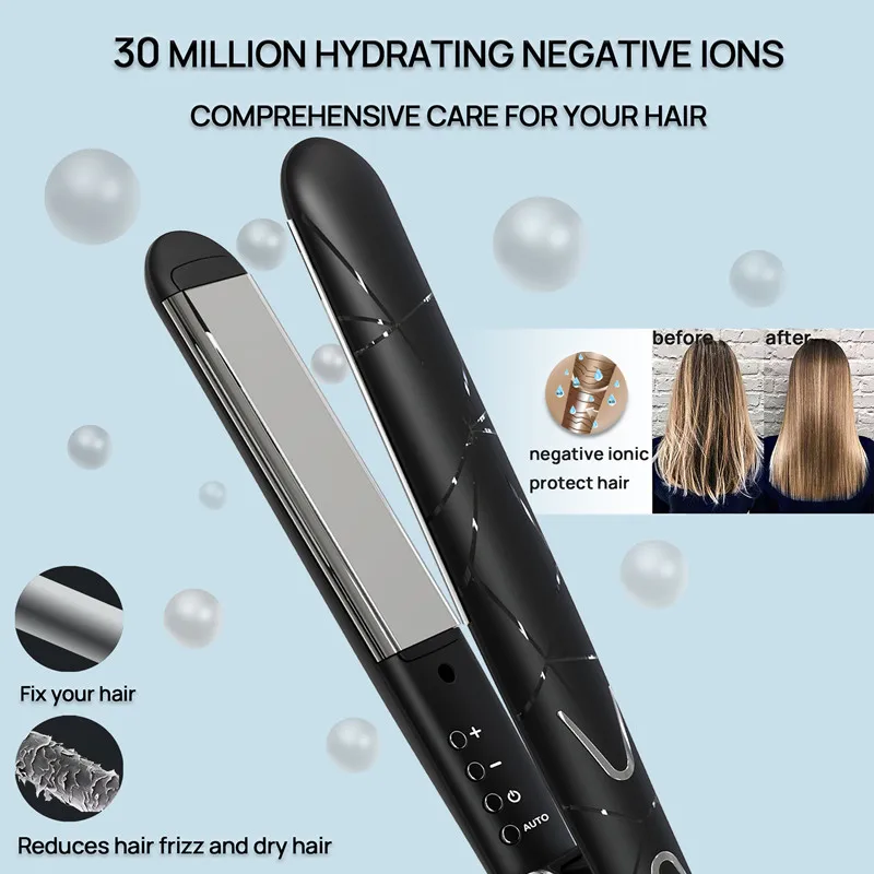 new MCH nano titanium flat irons 450 degrees hair flat iron wholesale private label flatirons hair straightener