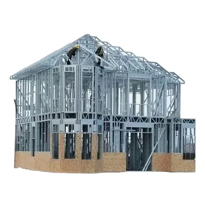 Prefabricated House C shaped  S550GD  Z275 High Tensile Strength  Galvanized Steel  Strip for Light Steel Villa