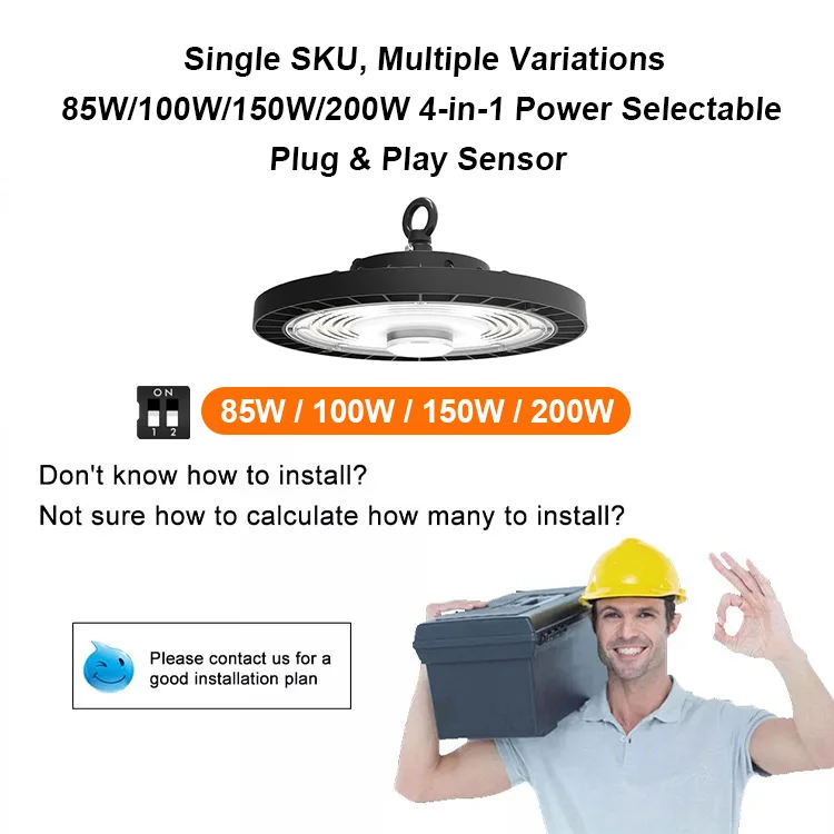 Campana Omega Linear Ip 65 240w Warehouse Light Led Highbay For Shopping M High Bay Lights