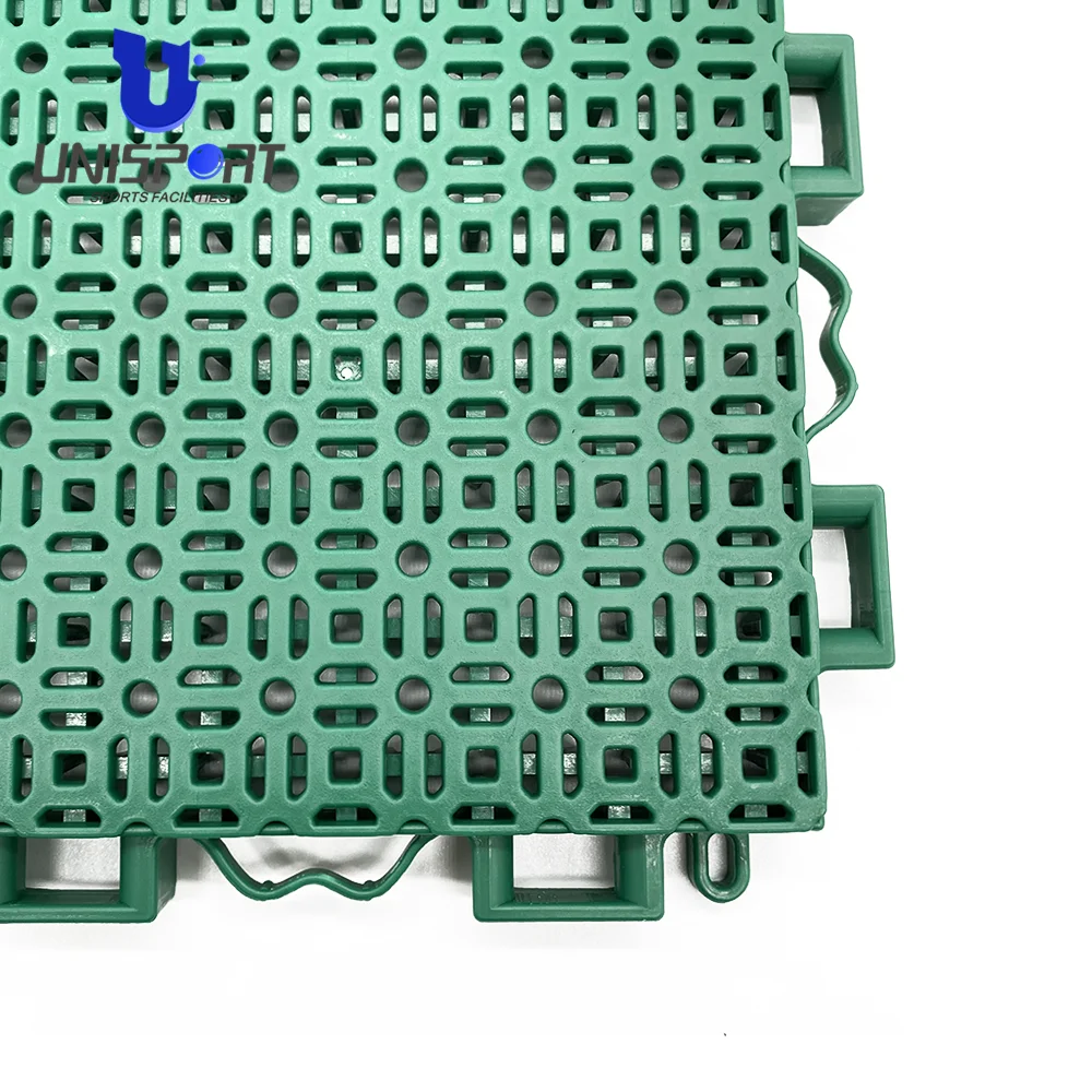 Unisport Interlocking Tiles Multi-purpose Sports Flooring Used Basketball Courts For Sale