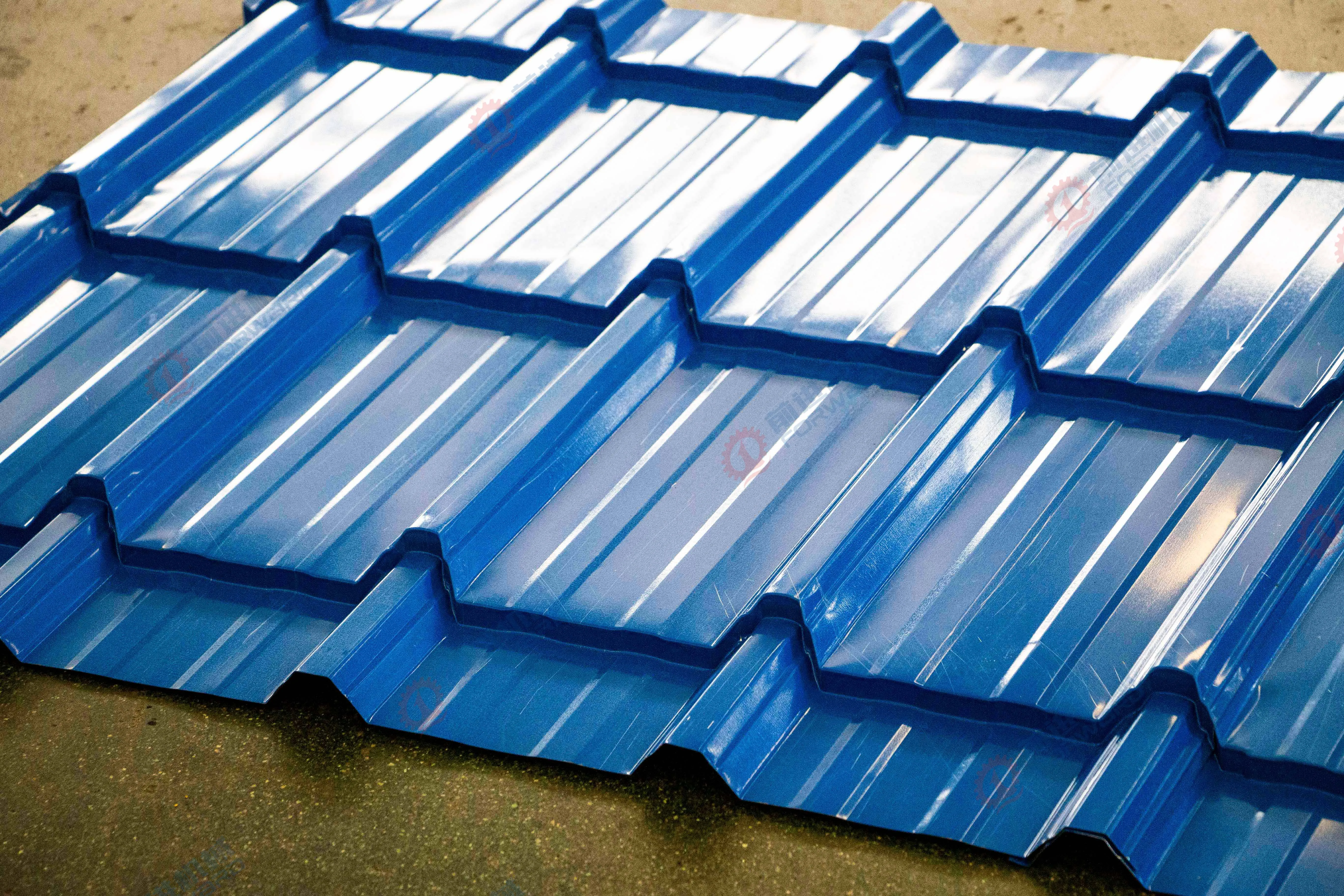 Galvanized Roofing Sheets Manufacturing Machine Glazed Tile Roofing Sheet Roll Forming Machine