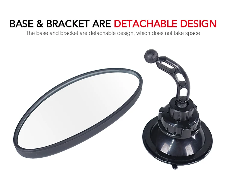 2022 Amazon Hot Deals Best quality Safety Baby Car Seat Mirror Car baby Mirror with Adjustable Wide View