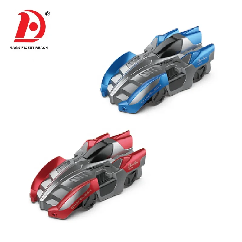 HUADA 2024 Magical 2.4G Anti Gravity RC Racing Stunt Car Toy Remote Control Wall Climbing Car With Light Battery