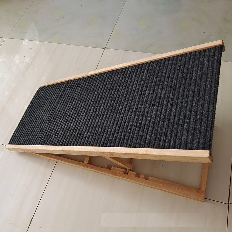 PawRamp Lite & Full - Adjustable Pet Ramp for Dogs and Cats - Folding Ramp for Pets with Paw Traction Mat