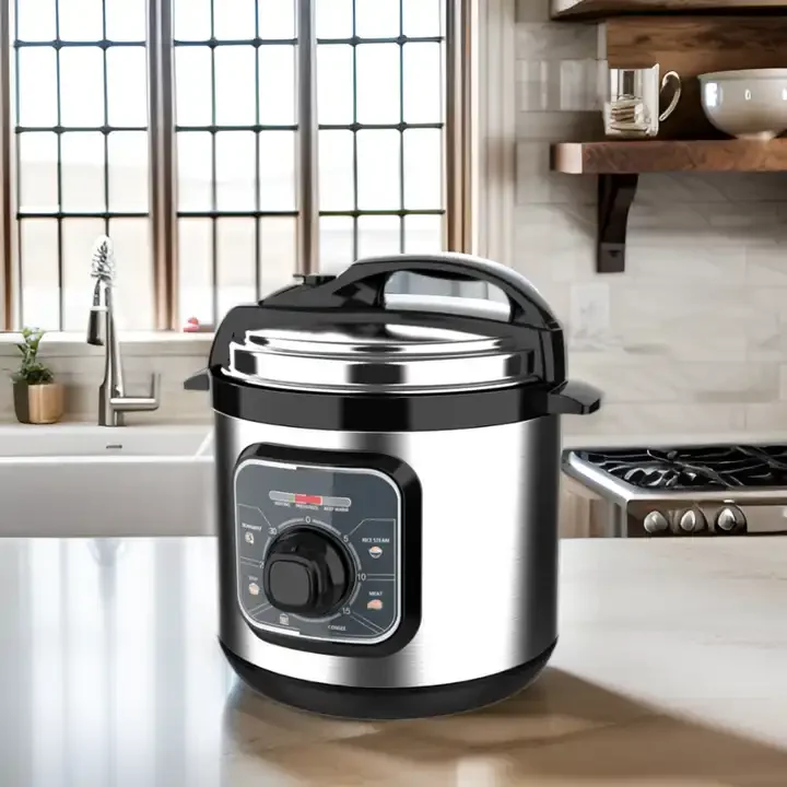 110V 30-70Kpa stainless steel 6L Jinhao Oil Aluminum inner pot kitchen instant pot duo 7-in-1 electric pressure cooker