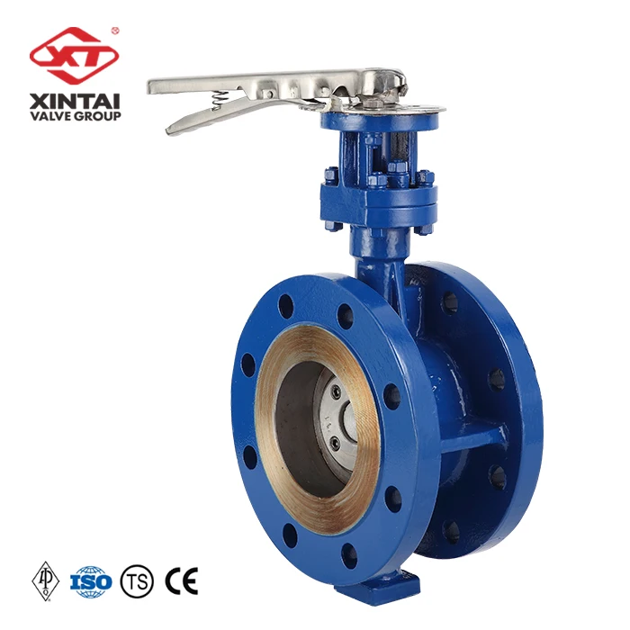 D43H-150LB 4inch   API Cast Steel Butterfly Valve  Cut off the fluid