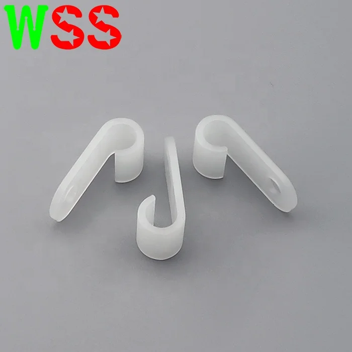 Weichimei Cable Clip Wire Clamp Nylon Screw Mounting Cord Fastener Clips for Wire Management