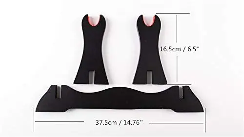 Wholesale Factory Wood Saword Display 1 Layer Black Wood Katana Stand