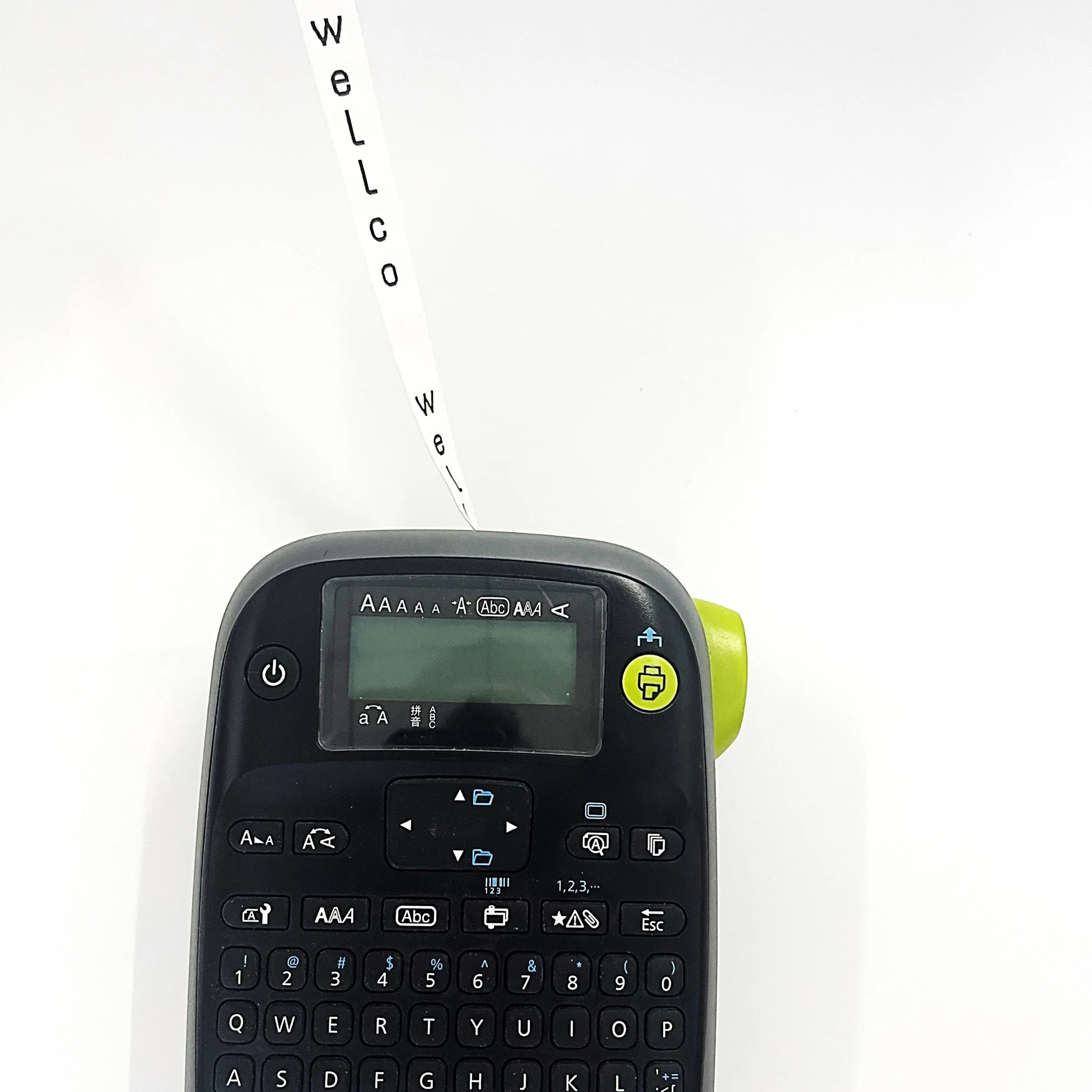 Wellco ручная портативная термопередающая этикетка, кабель маркера, принтер, термоусадочная трубка, принтер для этикеток