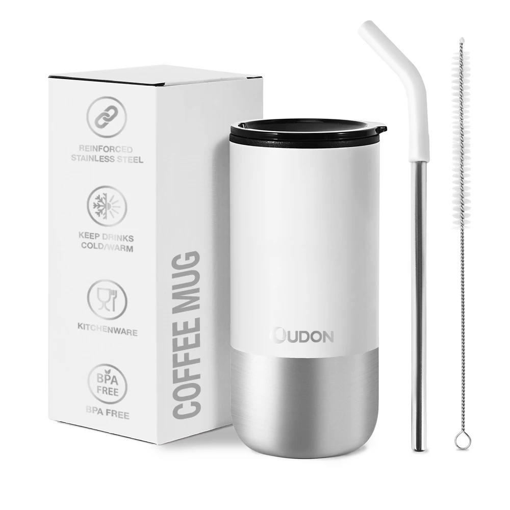 BPA Free Double Wall PP Inner and 201Stainless Steel Coffee Mug