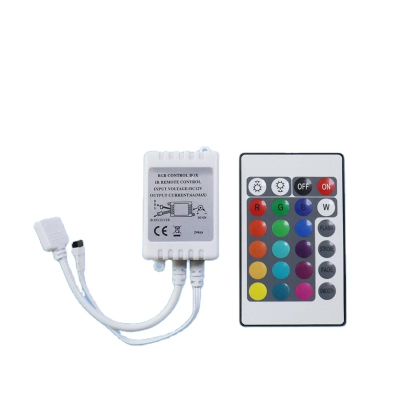 Strip 12v Light Remote Control Usb Led Rgb Controller 24KEY