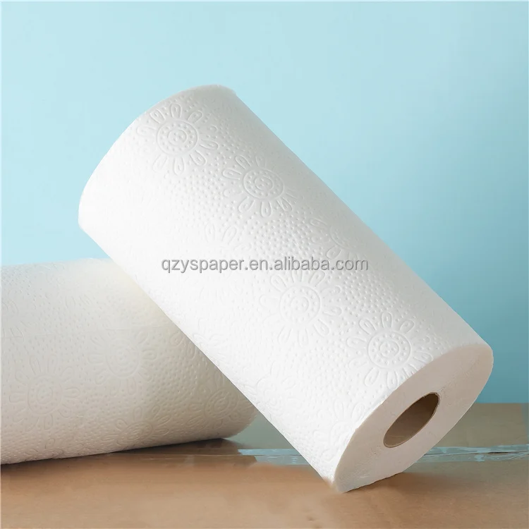 Virgin Pulp Disposable Cleaning Big Roll  Kitchen Roll Paper Towel Strong Water Absorption