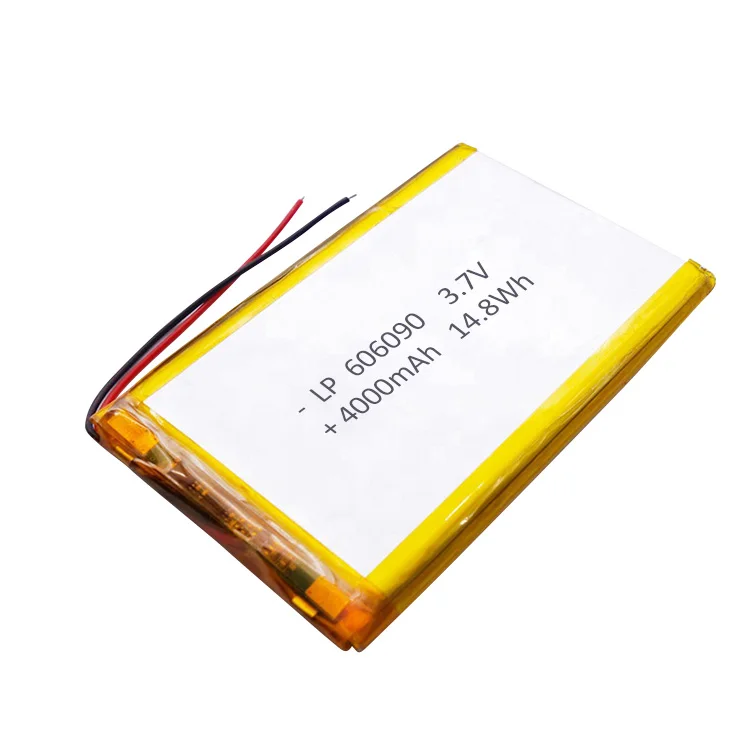 Hot Sale Products 3.7v 4000mah Lithium Polymer Battery Li Ion Polymer 606090