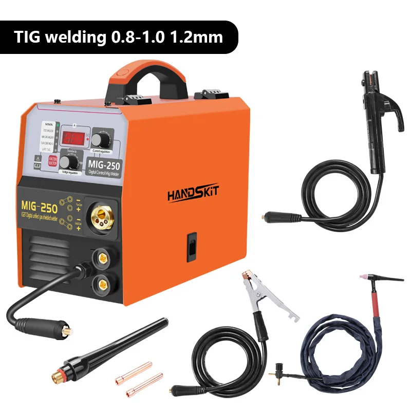Electric welder household integrated portable airless two-protection ac DC argon arc welding machine three use machines
