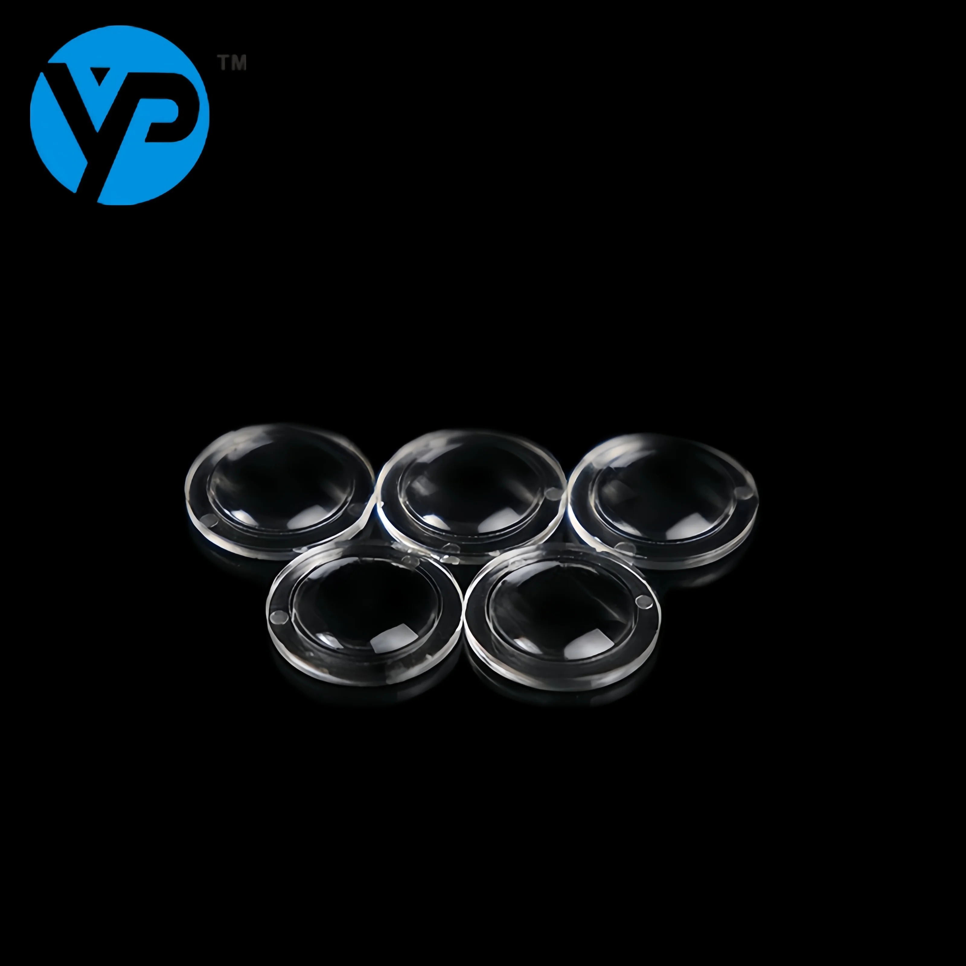 11 mm / 22 29 Double Convex Led Lens Flashlight Illumination Projection Imaging