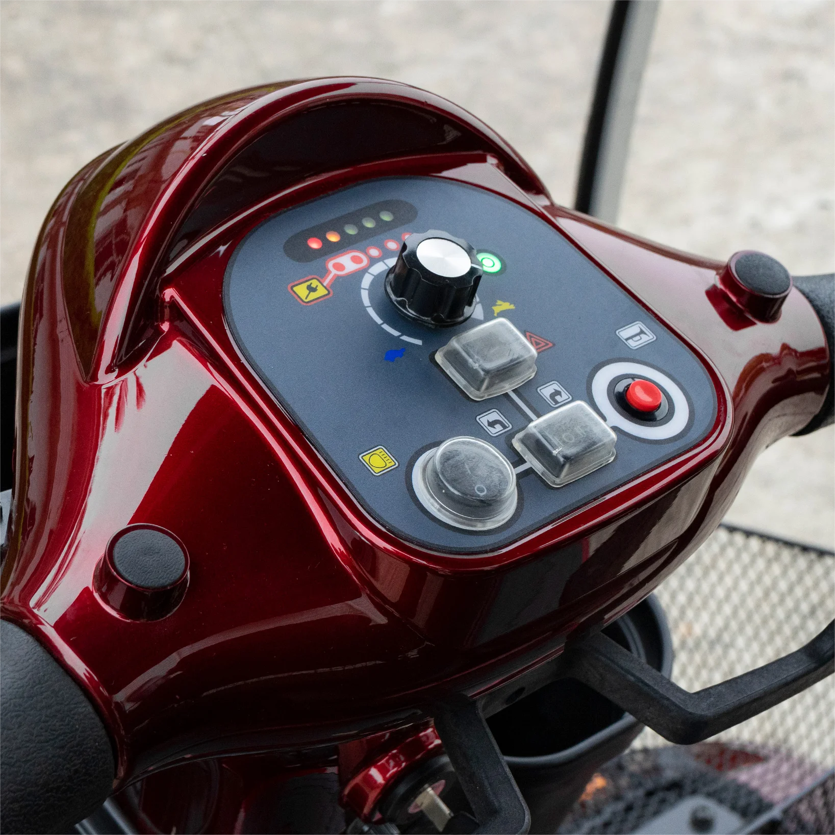 Oversized Storage Space Senior Mobility Scooter Electric 4 Wheel 2 Seater Four Wheel Electric Scooter For Adults